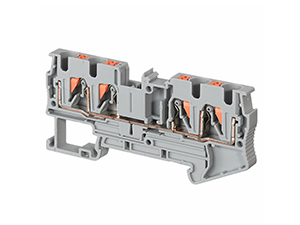 籠式端子-二進二出直插彈簧端子